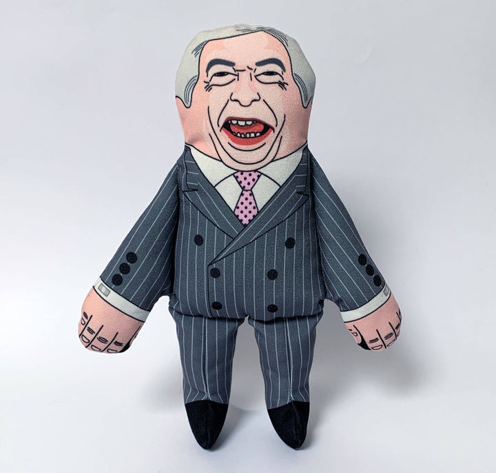 Nigel Farage Parody Dog Toyt