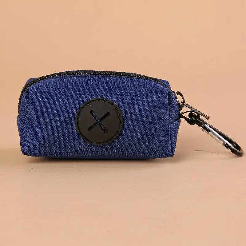 Canvas Dog Poop Bag Dispenser: Army Green