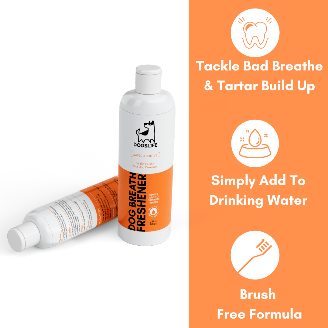 Dog Dental Breath Freshener Water Additive (237ml)