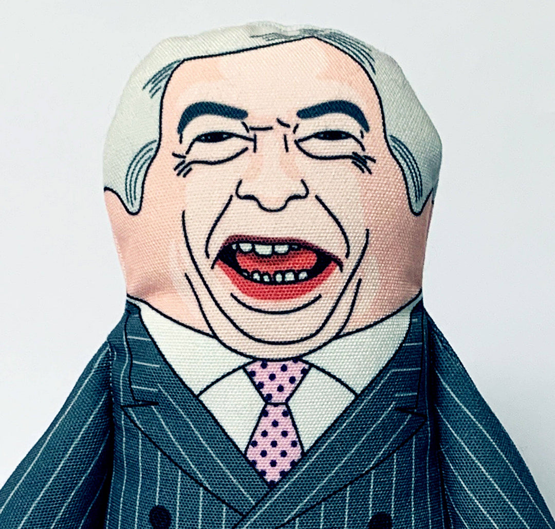 Nigel Farage Parody Dog Toyt