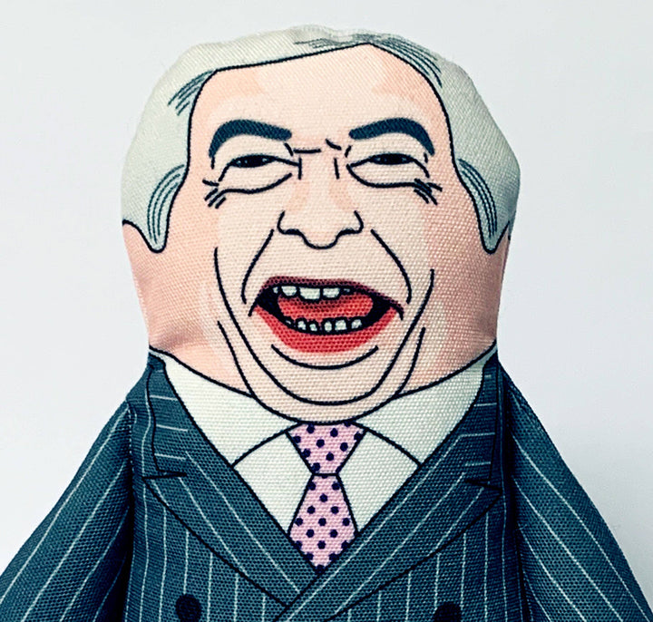 Nigel Farage Parody Dog Toyt