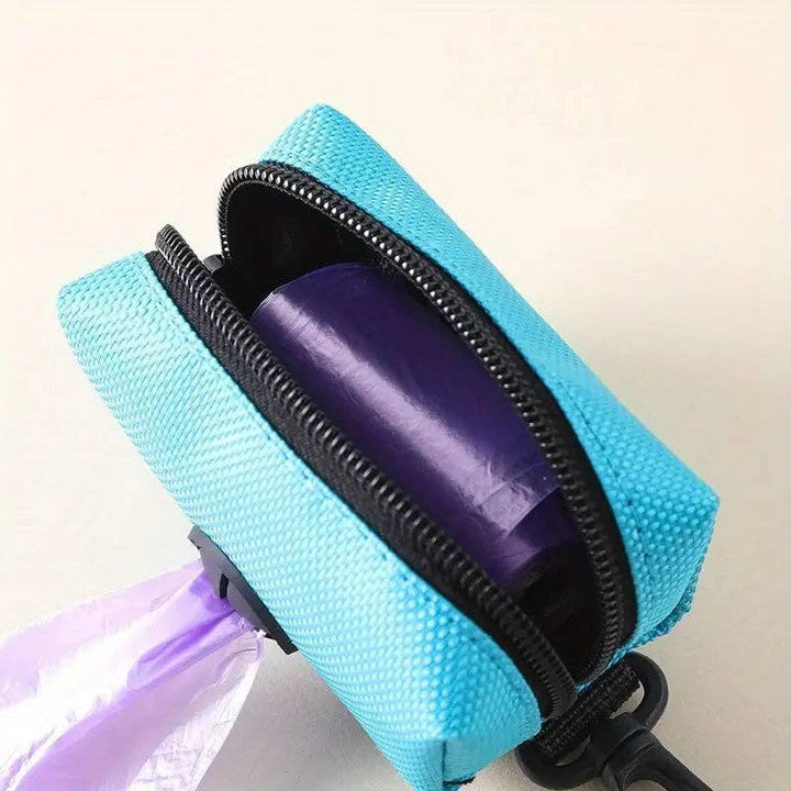 Canvas Dog Poop Bag Dispenser: Pink