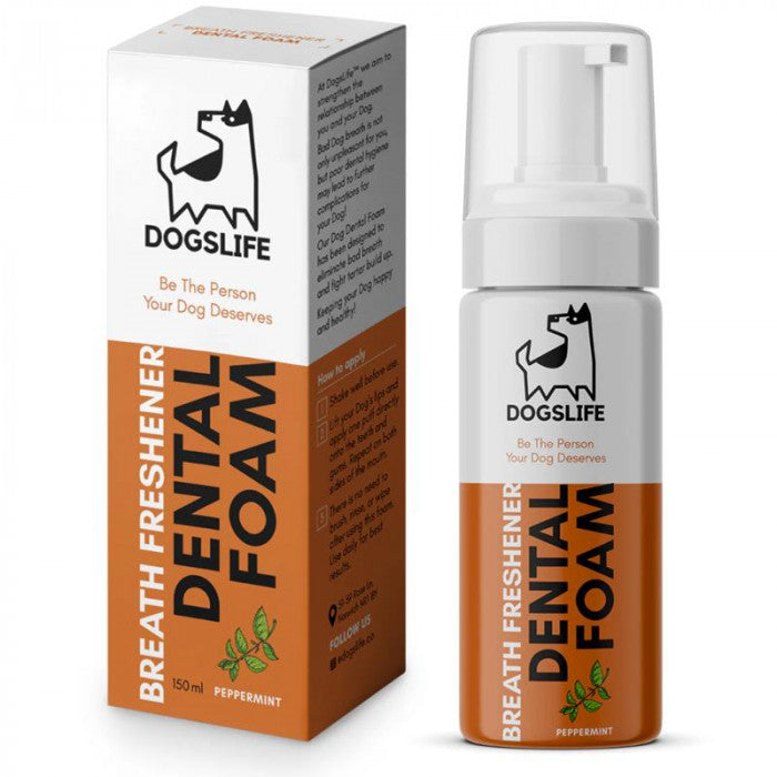 Dog Dental Foam Breath Freshener 150ml