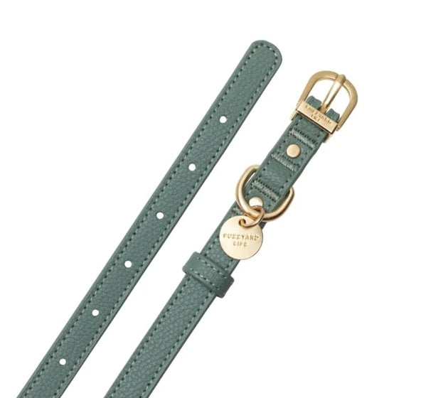 Fuzzyard Life Atelier Dog Collar Myrtle Green
