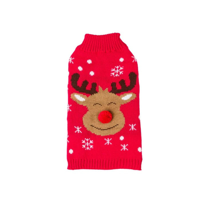 Rudolph Polo Knit Dog Jumper