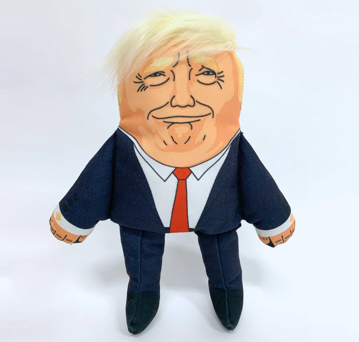 Donald Trump Parody Dog Toy