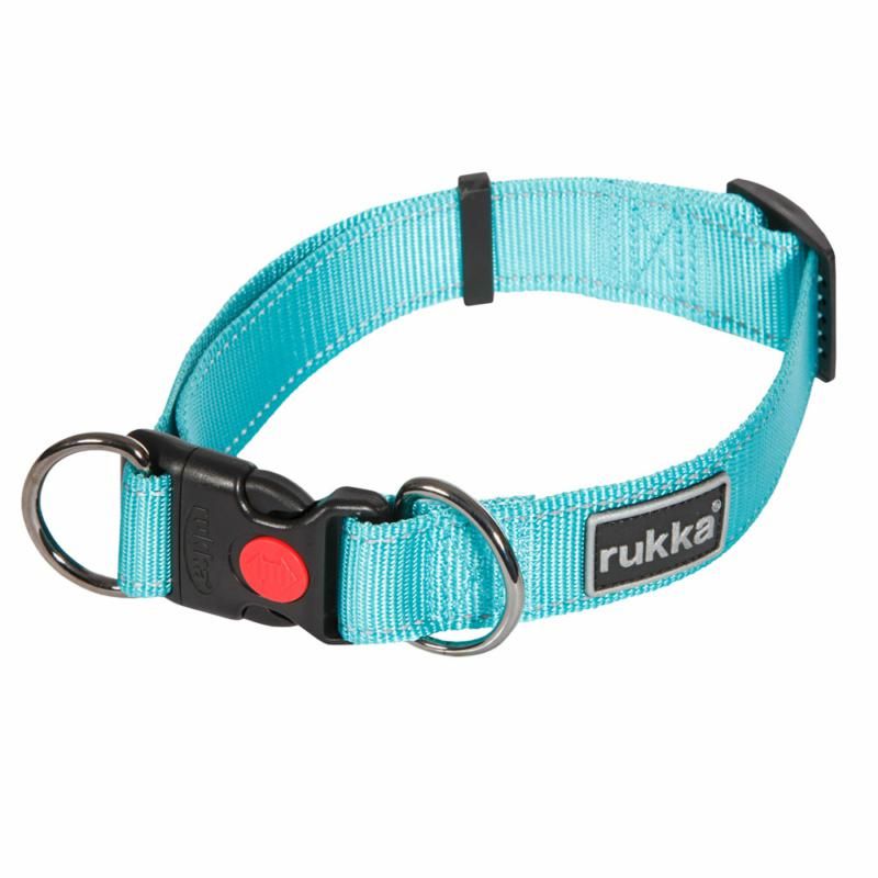 Bliss Dog Collar in Turq