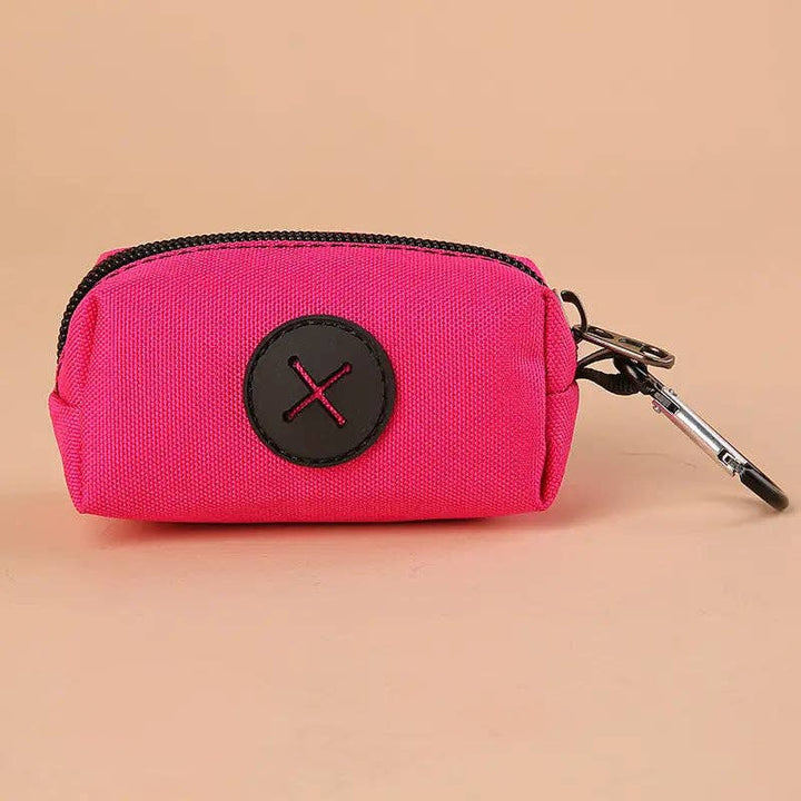 Canvas Dog Poop Bag Dispenser: Lake Blue