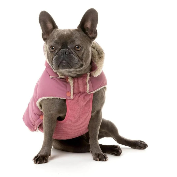 Essential Puffer Dog Jacket - Mauve