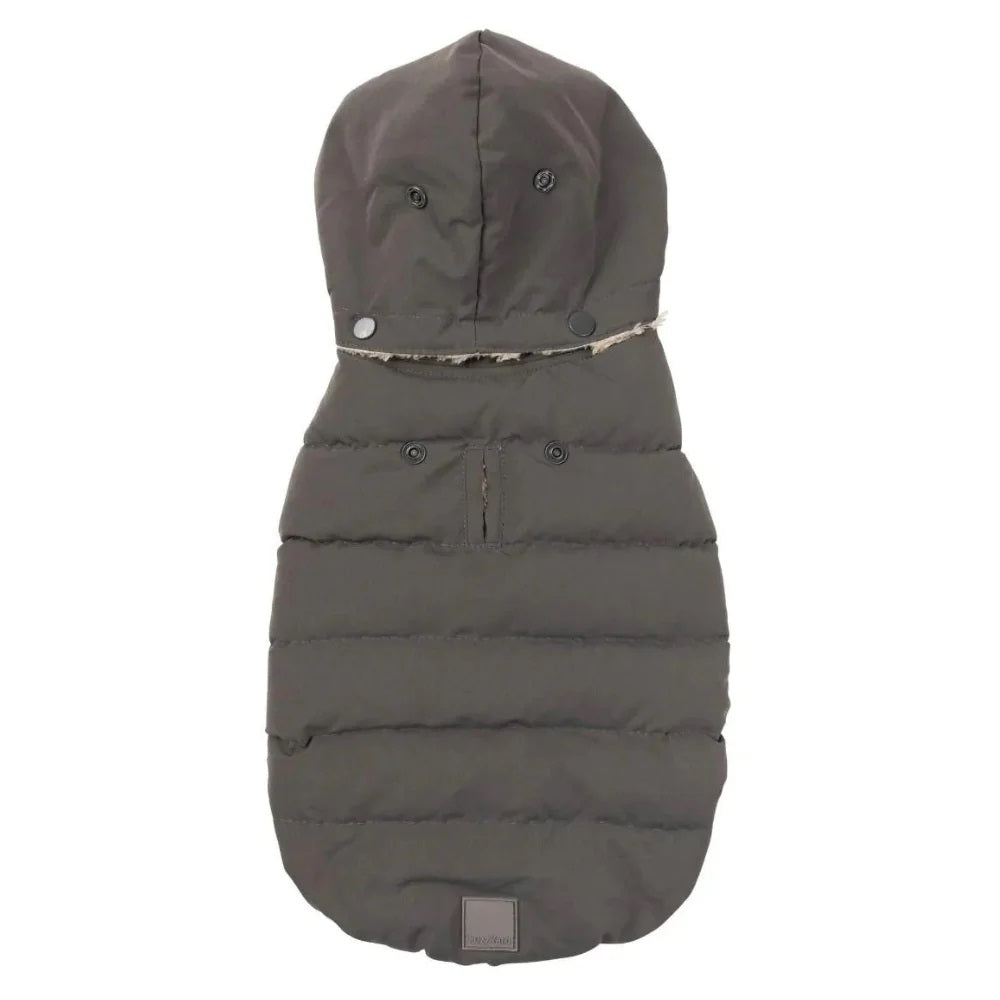 Essential Puffer Dog Jacket - Charcoal
