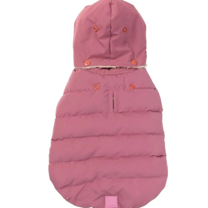 Essential Puffer Dog Jacket - Mauve