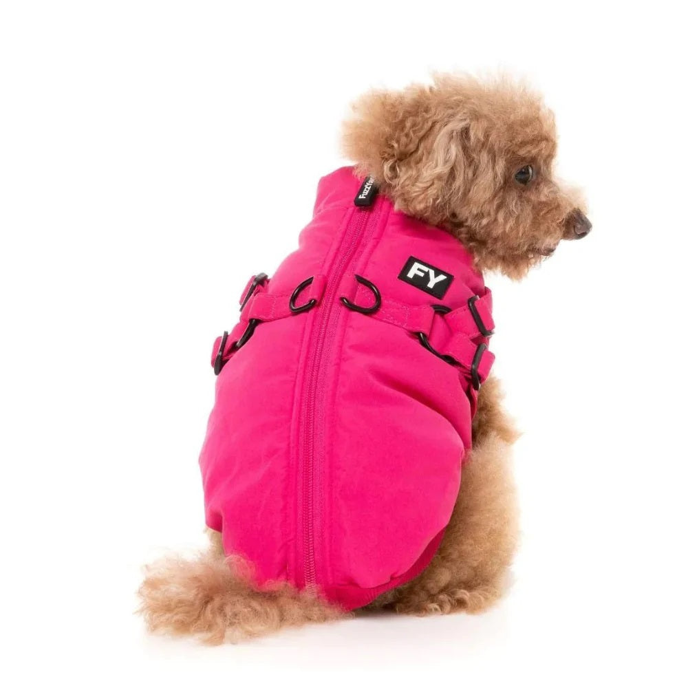Flash  Dog Harness Jacket - Magenta