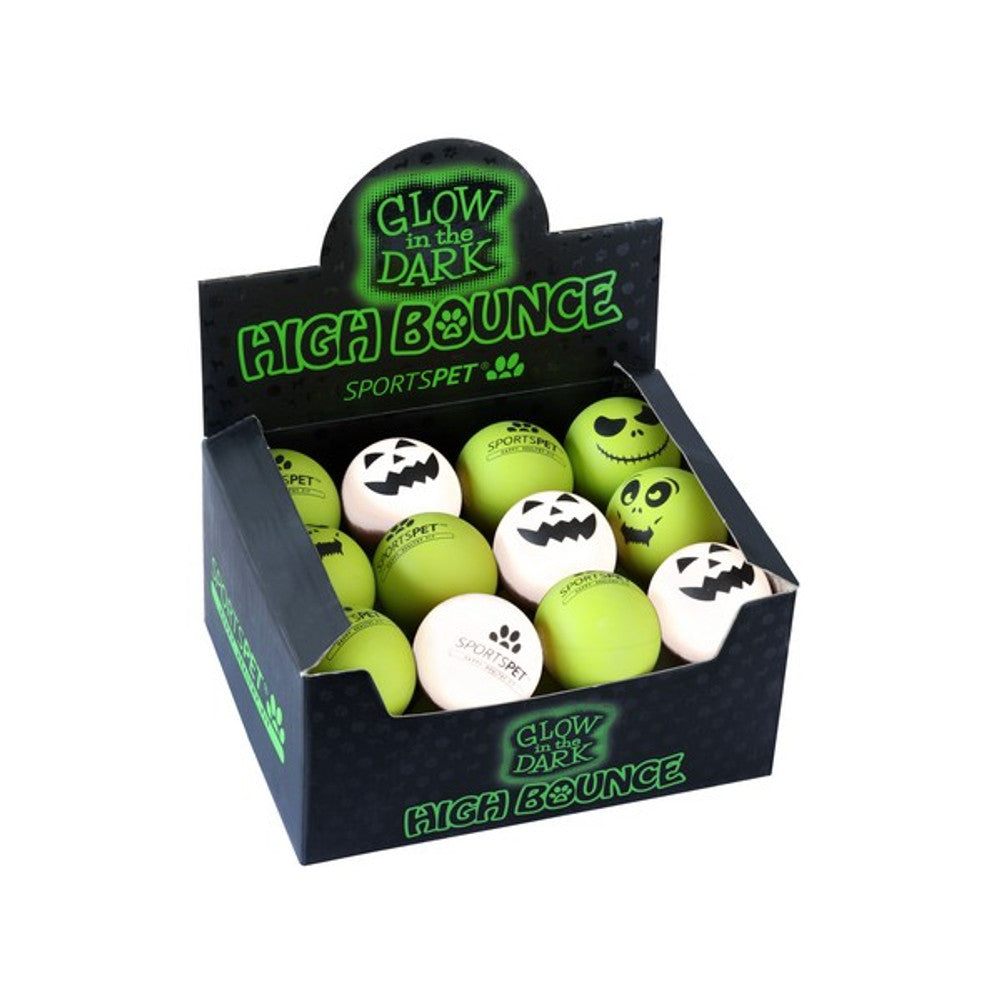 Single Halloween High Bounce Ball GLOW