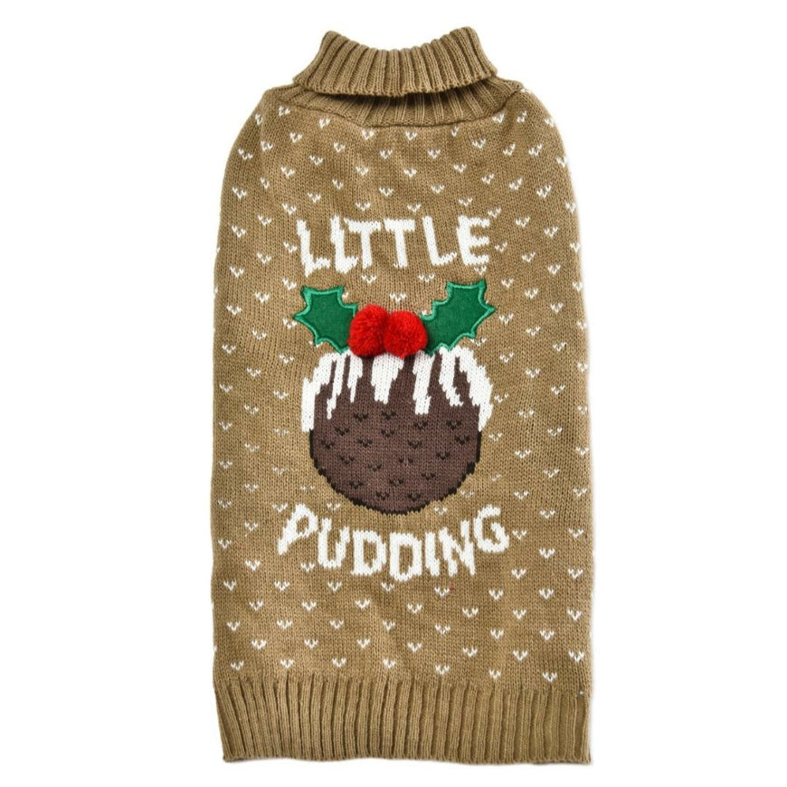 Little Pudding Christmas Dog Jumper