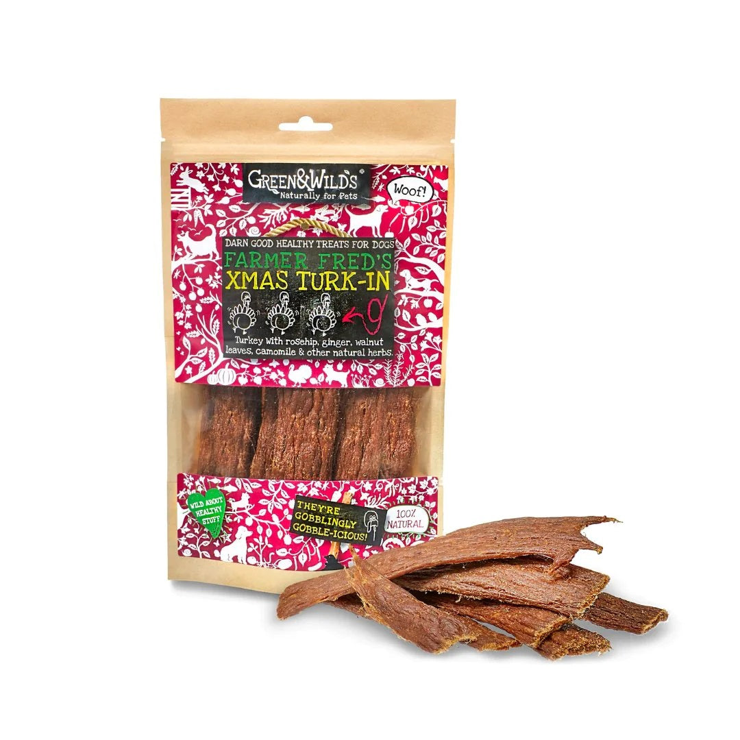 Xmas Turk-In Dog Treats (100g)