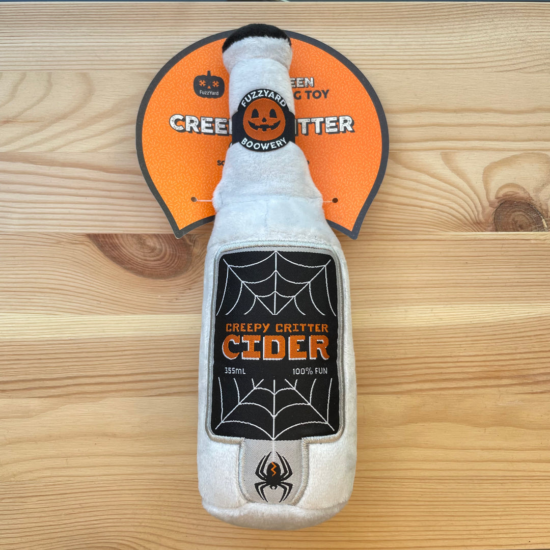 Creepy Critter Cider Dog Toy