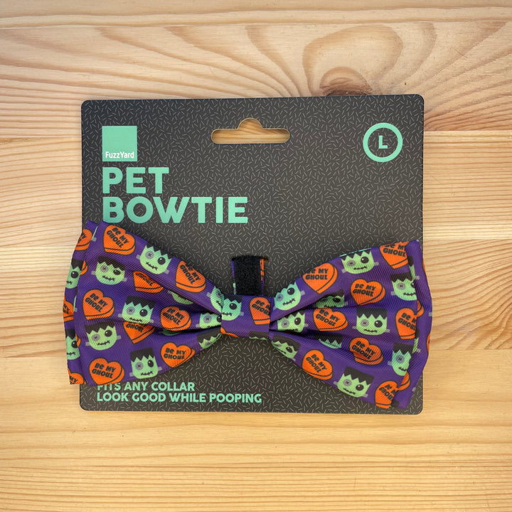 Be My Ghoul Dog Bow Tie