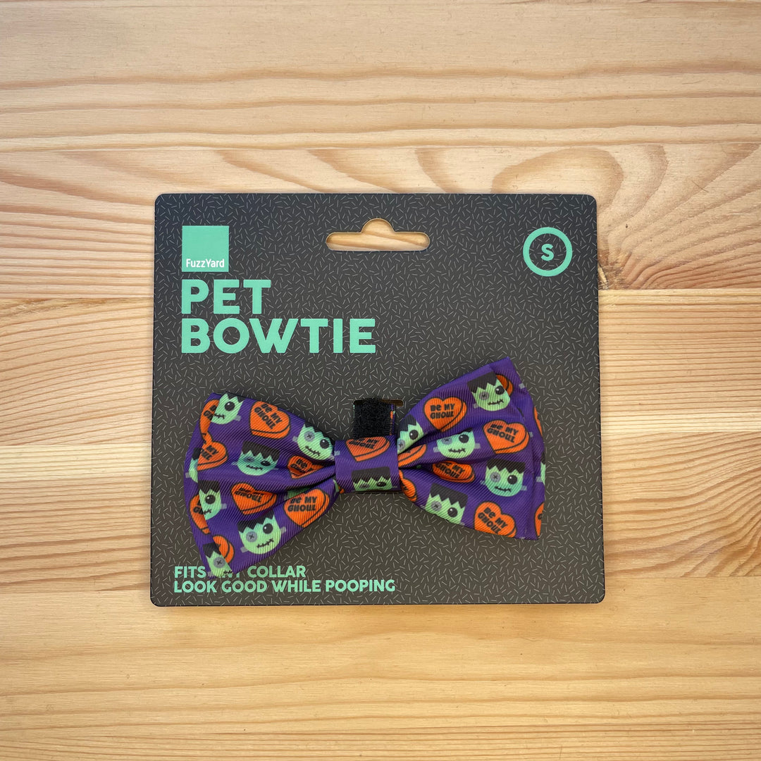 Be My Ghoul Dog Bow Tie