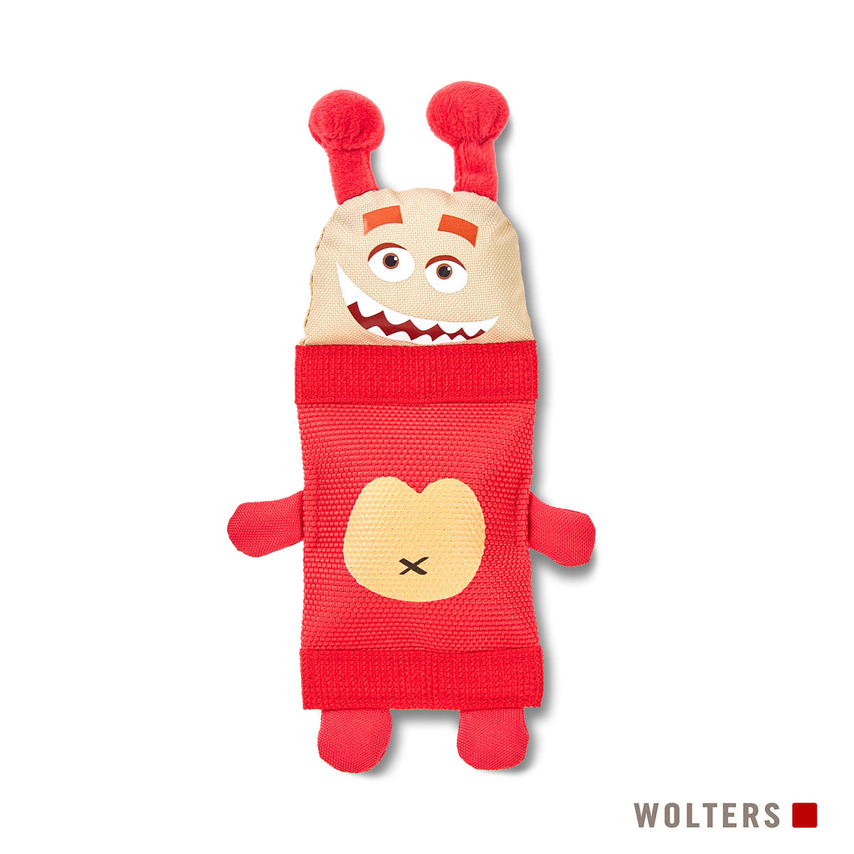 Funny Dummy Dog Toy - Red