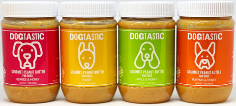 Dogtastic Gourmet Peanut Butter for Dogs - Honey Flavor: Peanut Butter - Honey