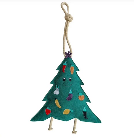 Carol the Christmas Tree Dog Toy