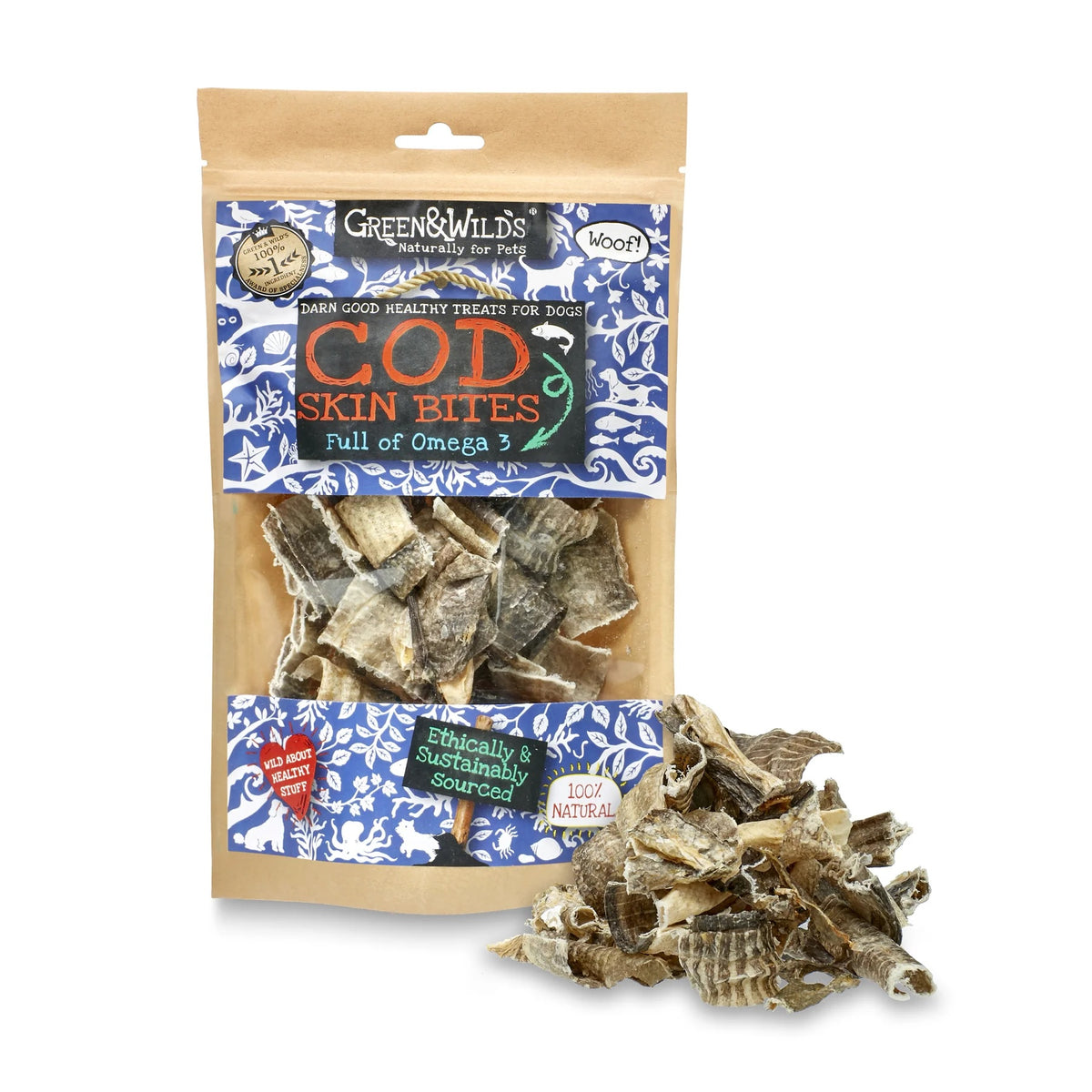 Cod Skin Bites (50g)