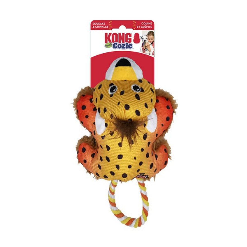 Cozie Tuggz Cheetah Dog Toy S/M