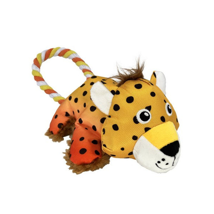Cozie Tuggz Cheetah Dog Toy S/M