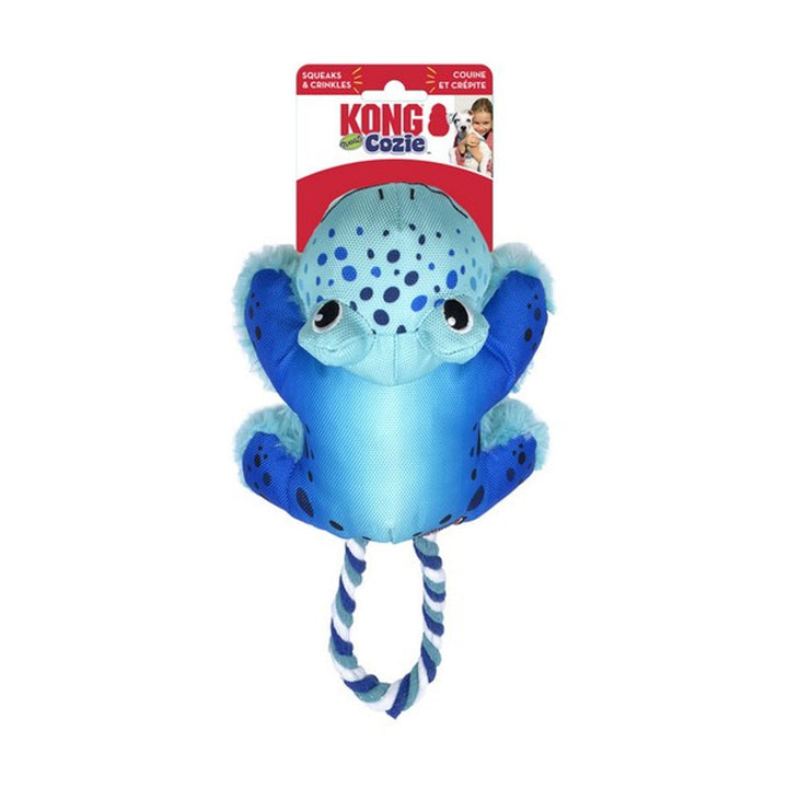 Cozie Tuggz Frog Dog Toy S/M