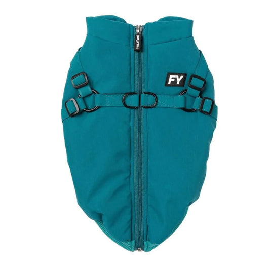 Flash  Dog Harness Jacket - Dark Teal