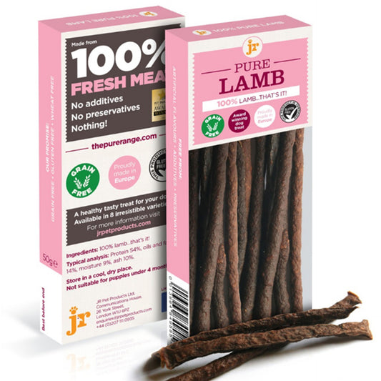 Pure Lamb Sticks (50g) Natural Dog Treats