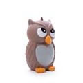 Let's Play Latex Squeaky Owl Dog Toy