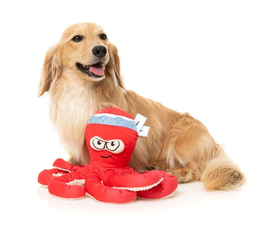 Takoyaki Octo-Posse Dog Toy